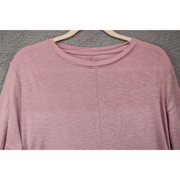J.Jill Pima Elliptical Pink Tunic-Long Sleeves-Size Large/Petite - Picture 3 of 8